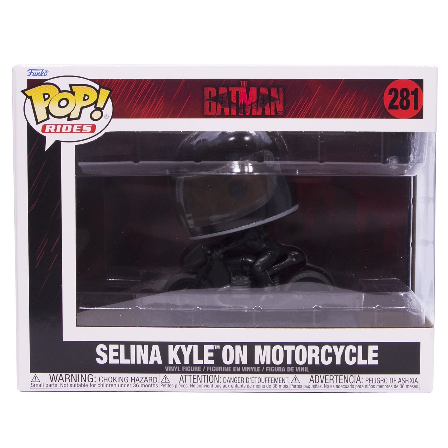 Фигурка Funko Pop! Rides The Batman Selina Kyle on Motorcycle Fun 25492117