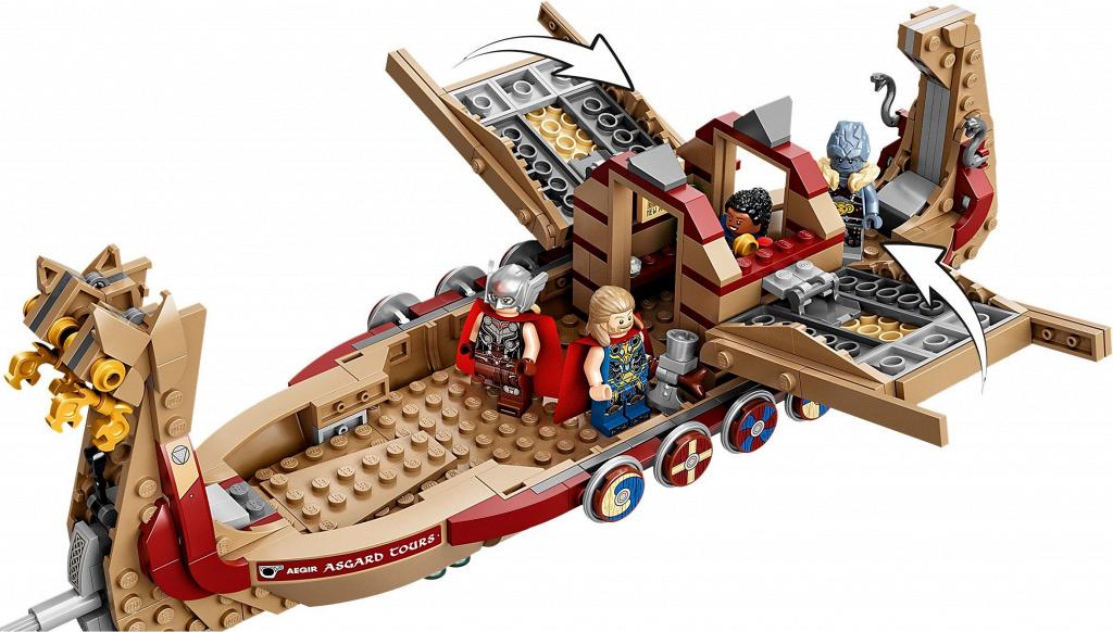 Конструктор LEGO Super Heroes Thor 76208 Козлиная лодка5702017154237