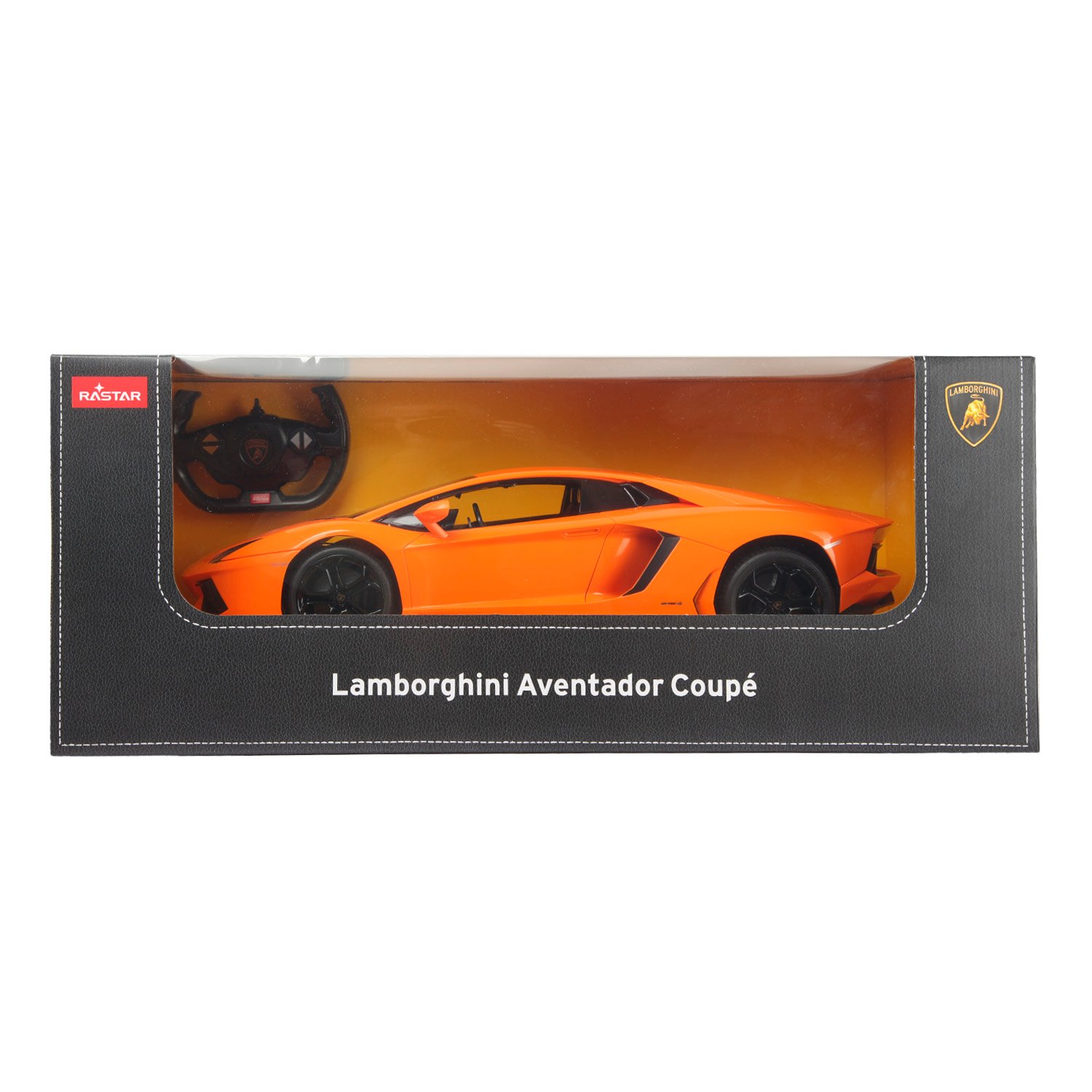 Машина Rastar РУ 1:10 Lamborghini Aventador LP700 Оранжевая 52660