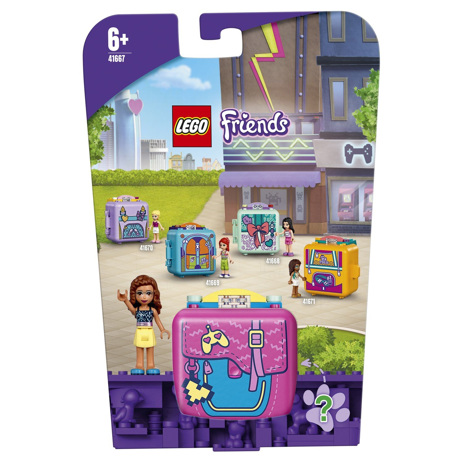 Конструктор LEGO Friends Кьюб для игр Оливии 41667