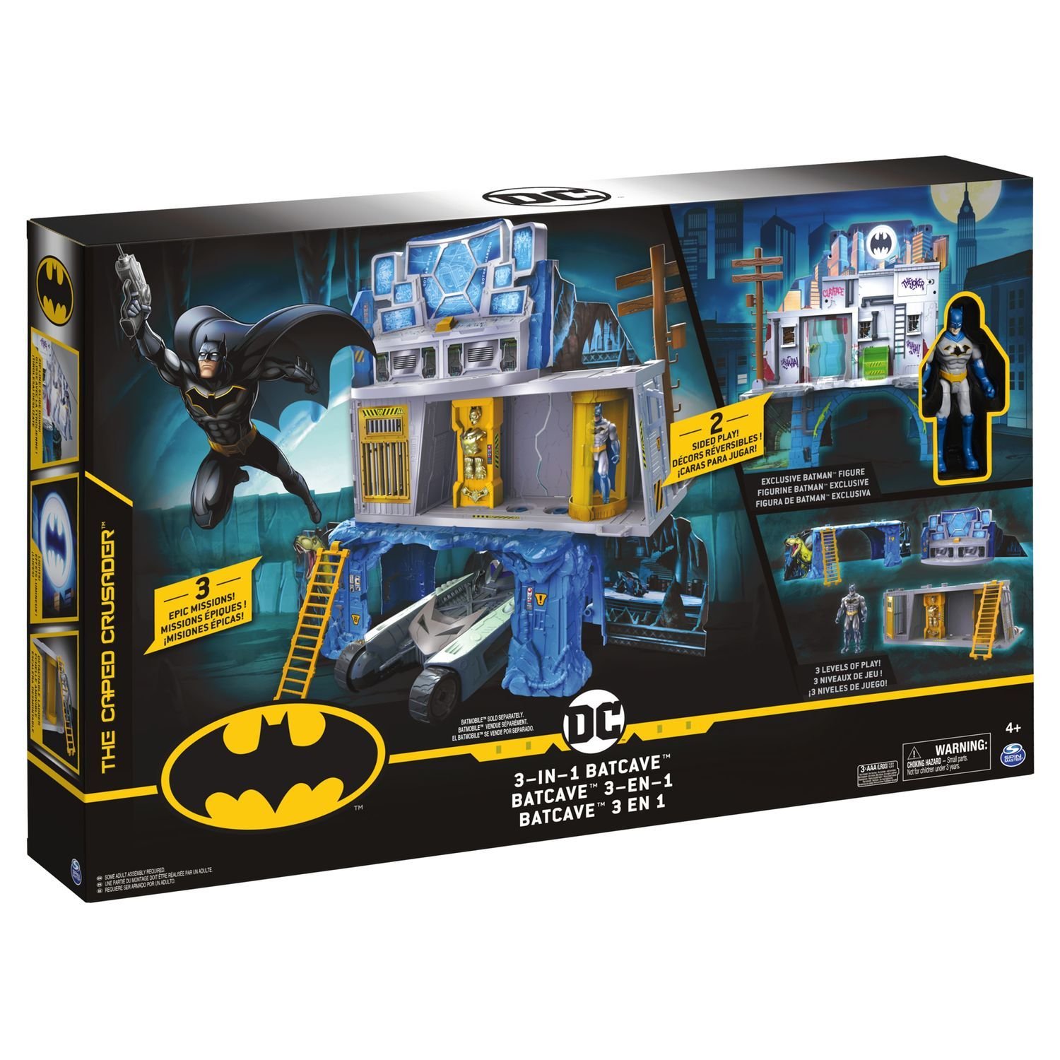 Набор игровой Batman Бэт-Пещера 3в1 6058292