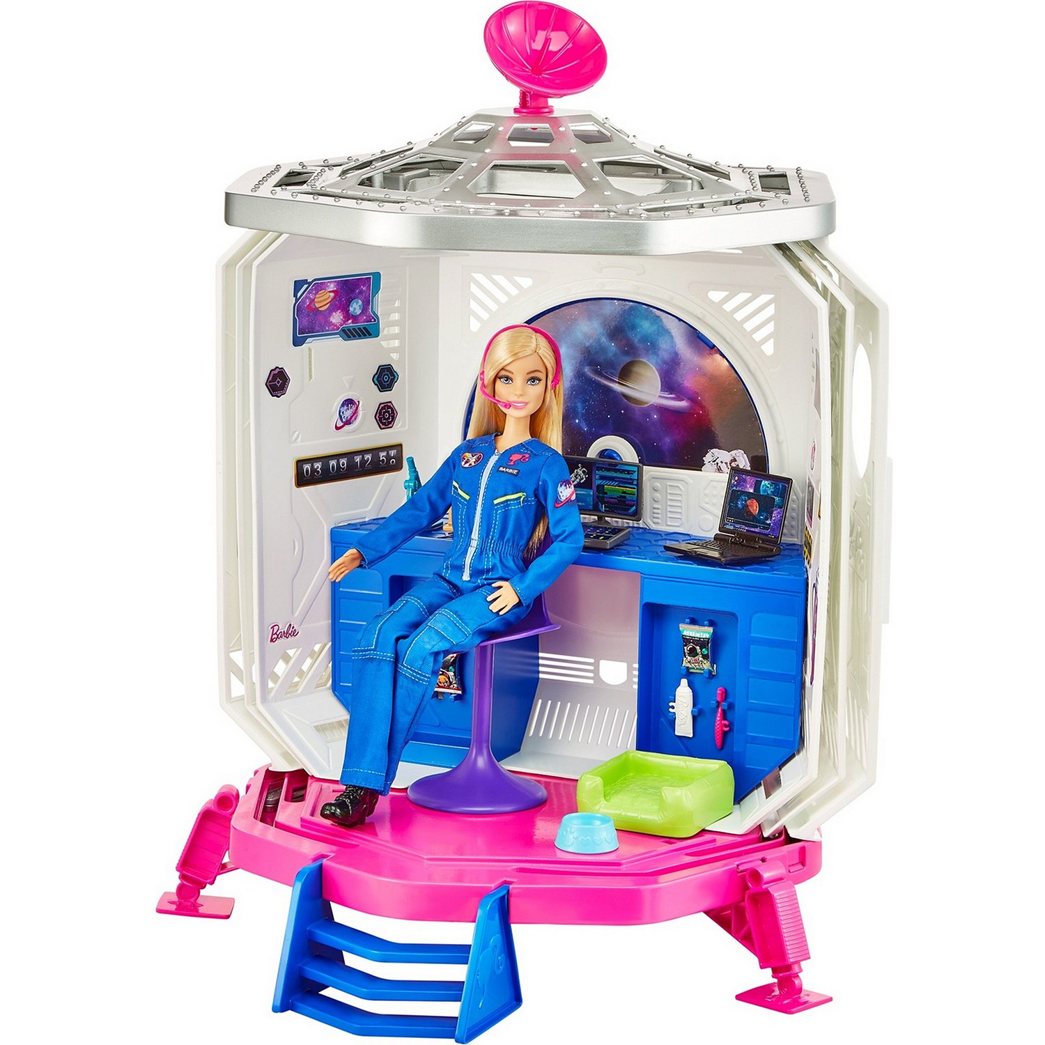 Набор игровой Barbie Космическая станция GXF27
