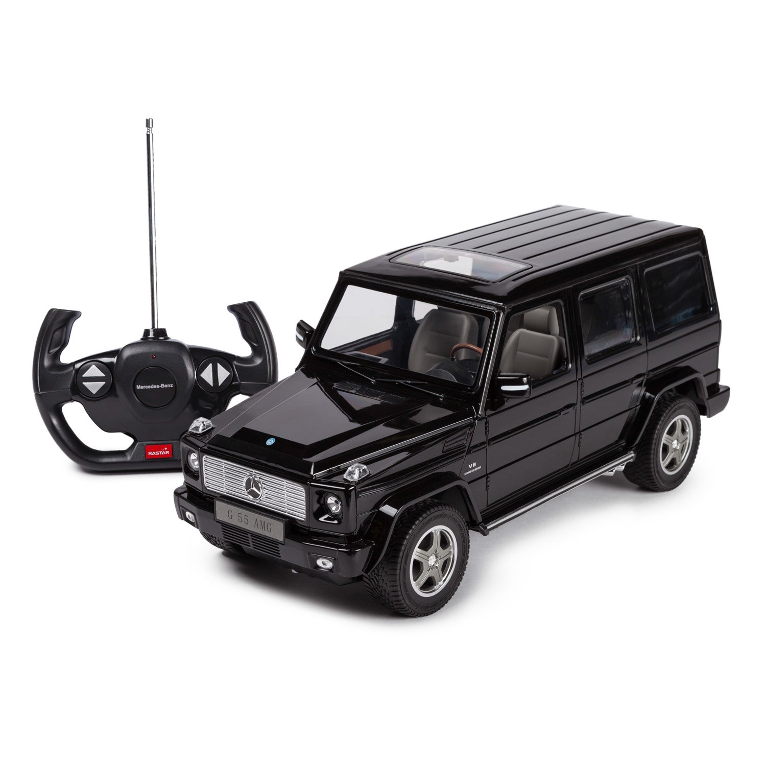 Машинка радиоуправляемая Rastar Mercedes-Benz G55 1:14 черная