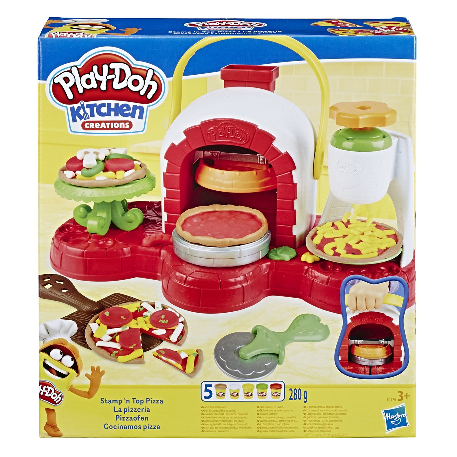 Набор игровой Play-Doh Масса для лепки Печем пиццу E4576EU4