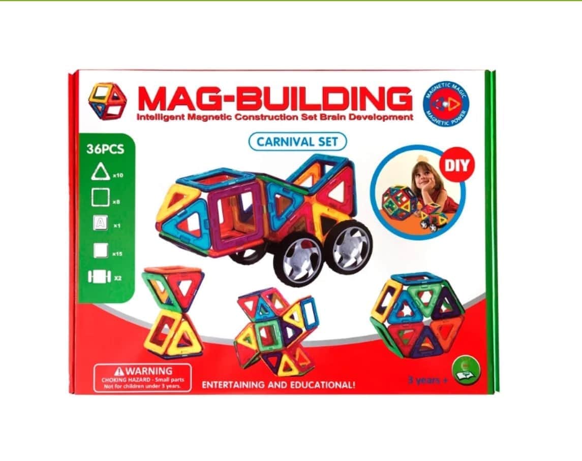 Магнитный конструктор Mag-Building Carnival GB-W36