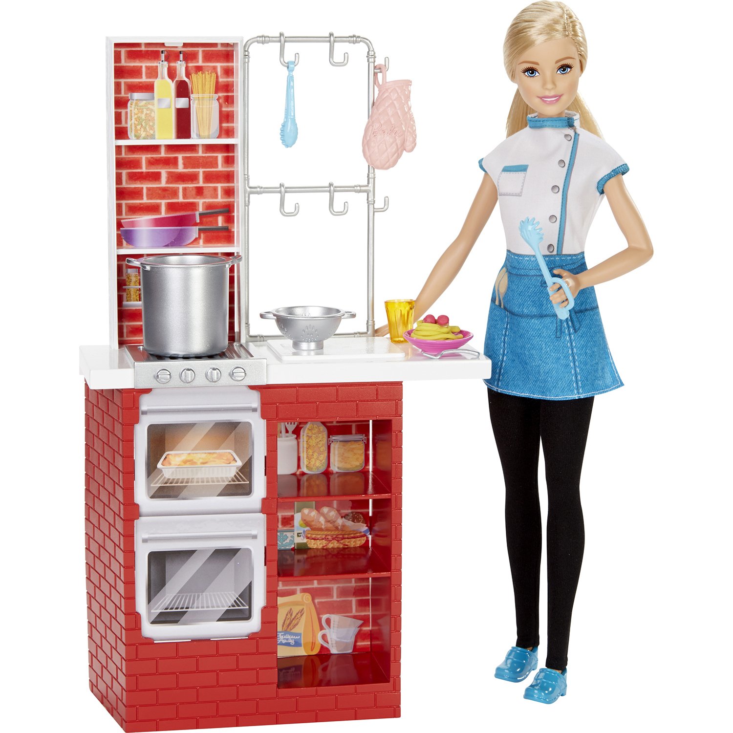 Набор Barbie Шеф итальянской кухни DMC36