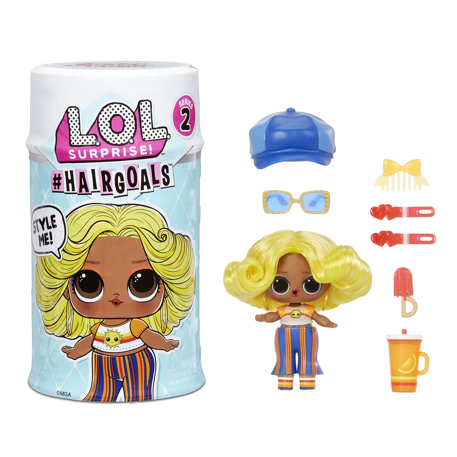 Кукла L.O.L. Surprise! Hairgoals 2.0 в непрозрачной упаковке (Сюрприз) 572657EUC