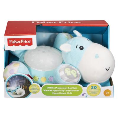Плюшевая игрушка-проектор Fisher Price Бегемотик