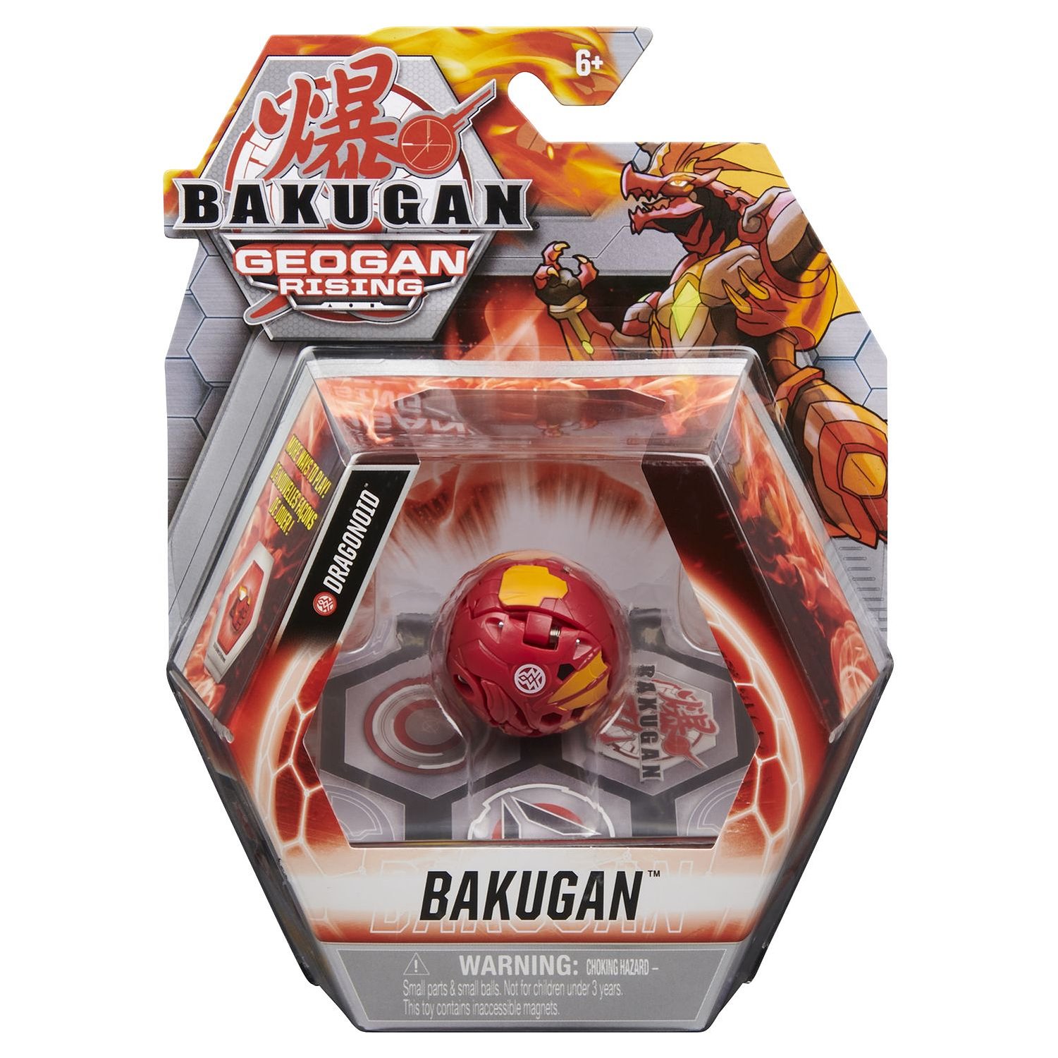 Фигурка-трансформер Bakugan S3 Dragonoid Red 6061459/20129959