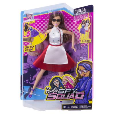 Кукла Barbie Барби и команда шпионов Секретный агент Тереза, 29 см, DHF07