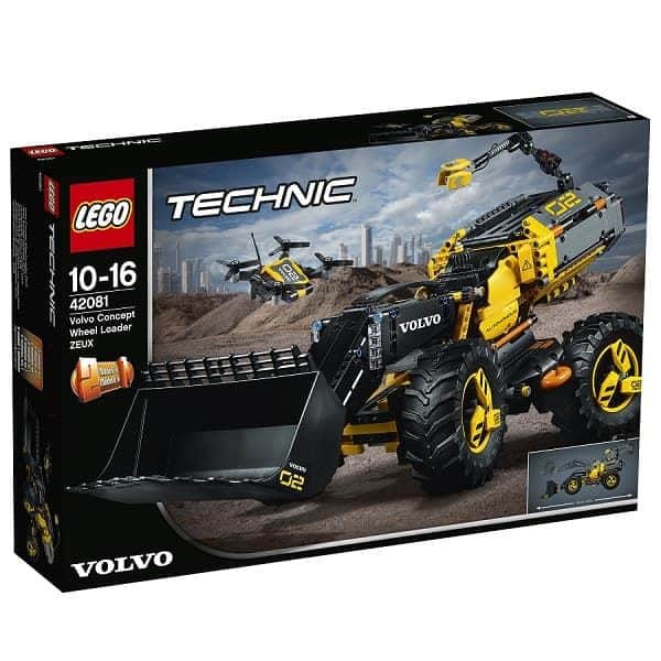 Конструктор LEGO Technic 42081 VOLVO колёсный погрузчик ZEUX