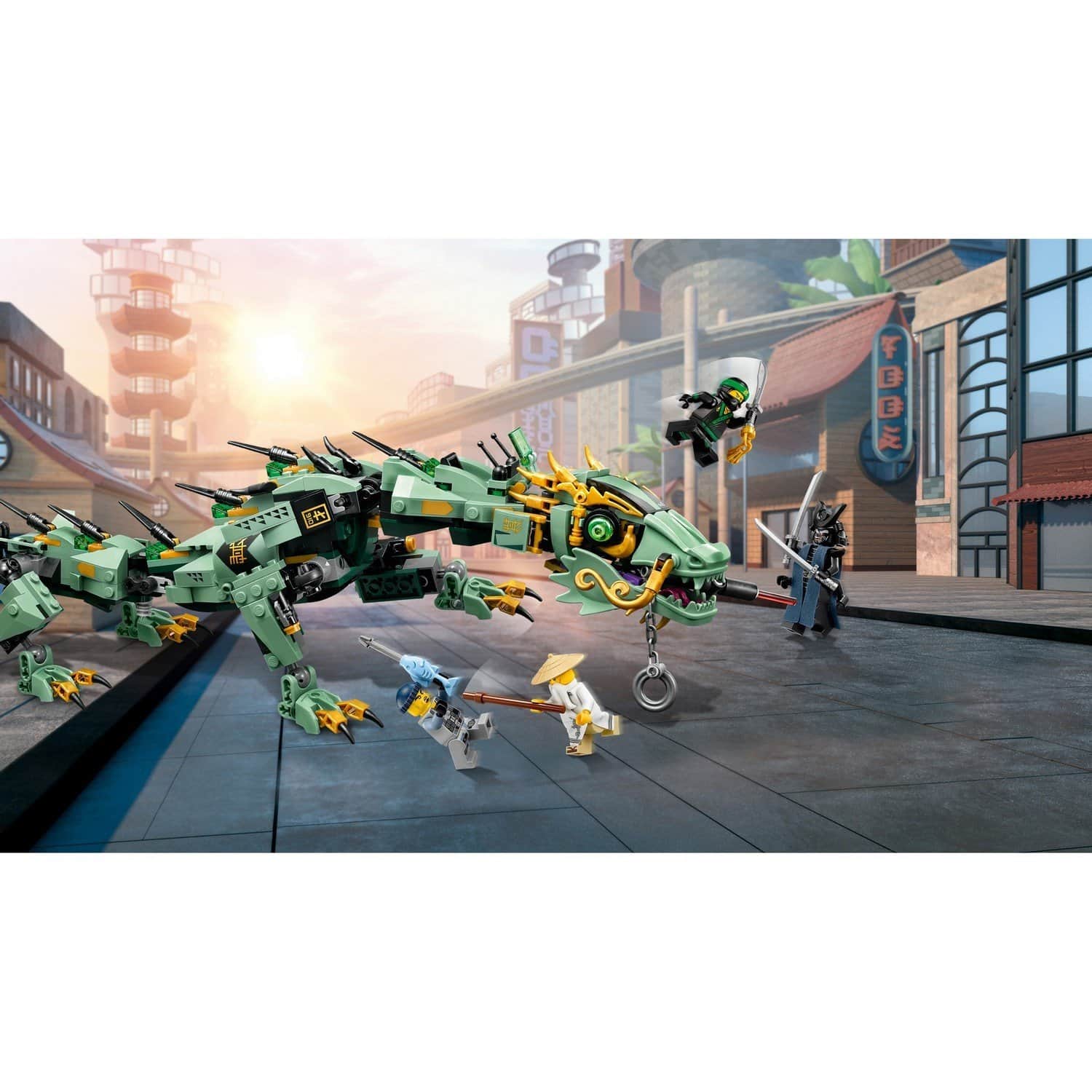 Конструктор LEGO The Ninjago Movie 70612 Механический дракон Зеленого ниндзя