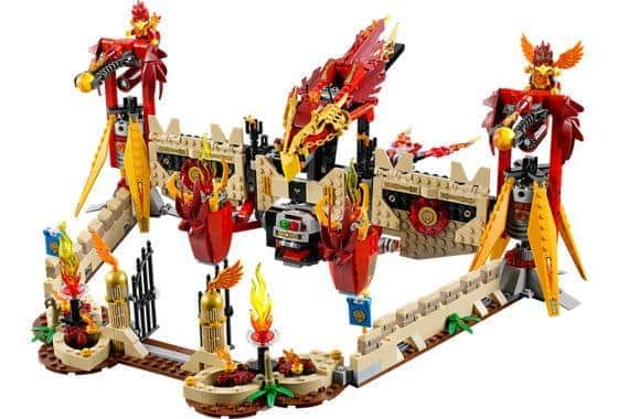 Конструктор LEGO Legends of Chima 70146 Огненный летающий Храм Фениксов