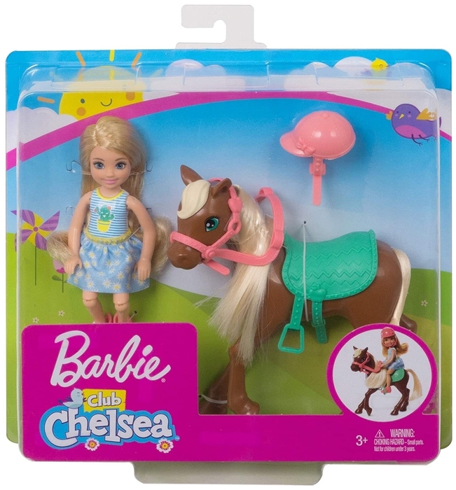 Набор Barbie Челси и пони, GHV78