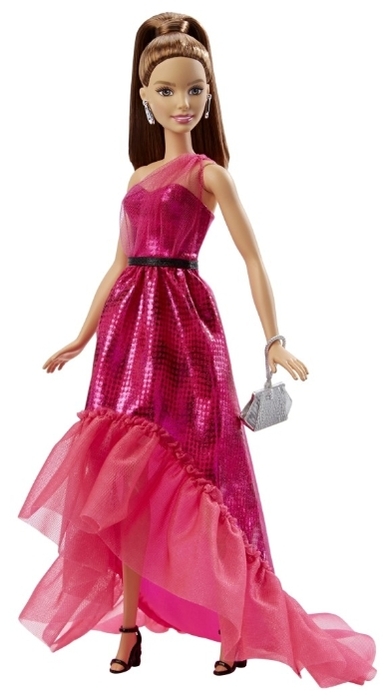Кукла Barbie в платье-трансформере, 30 см, DGY71