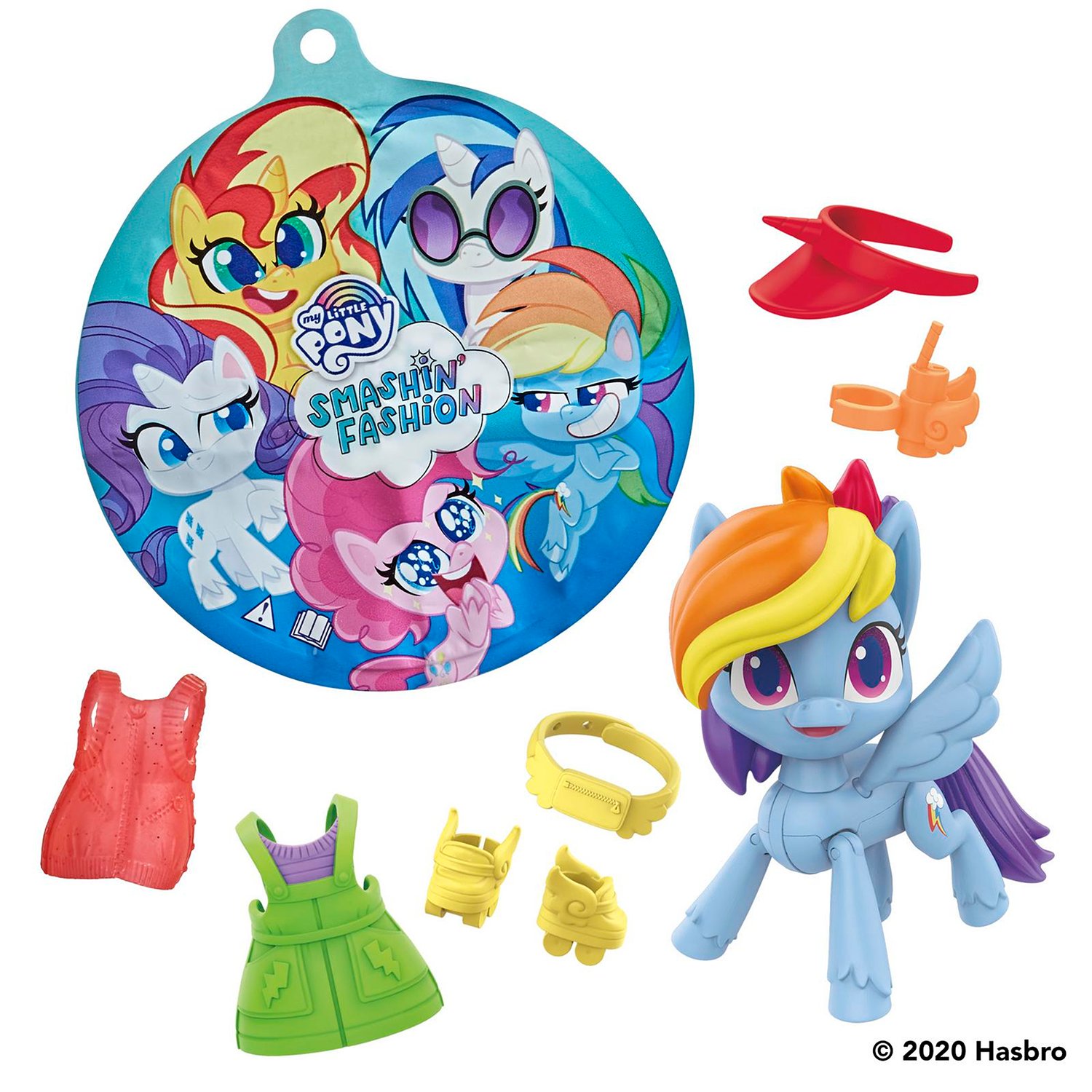 Набор игровой My Little Pony Пони Взрывная модница Рэйнбоу Дэш F17585L0