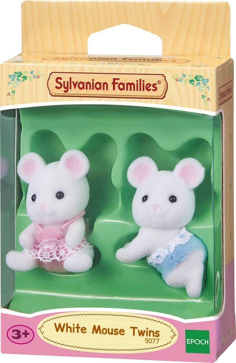 Фигурки Sylvanian Families Белые мышата-двойняшки 3221