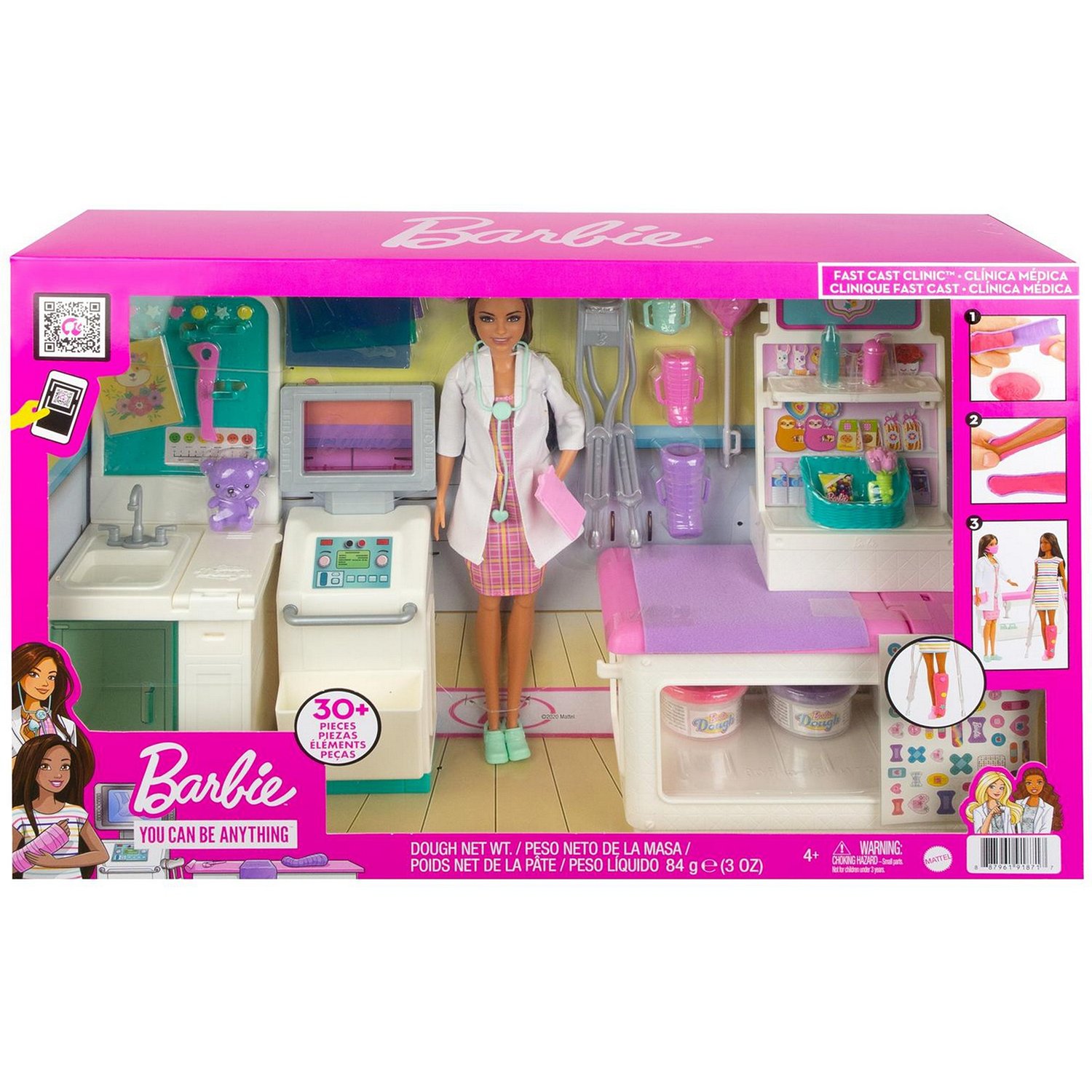 Набор игровой Barbie Клиника GTN61