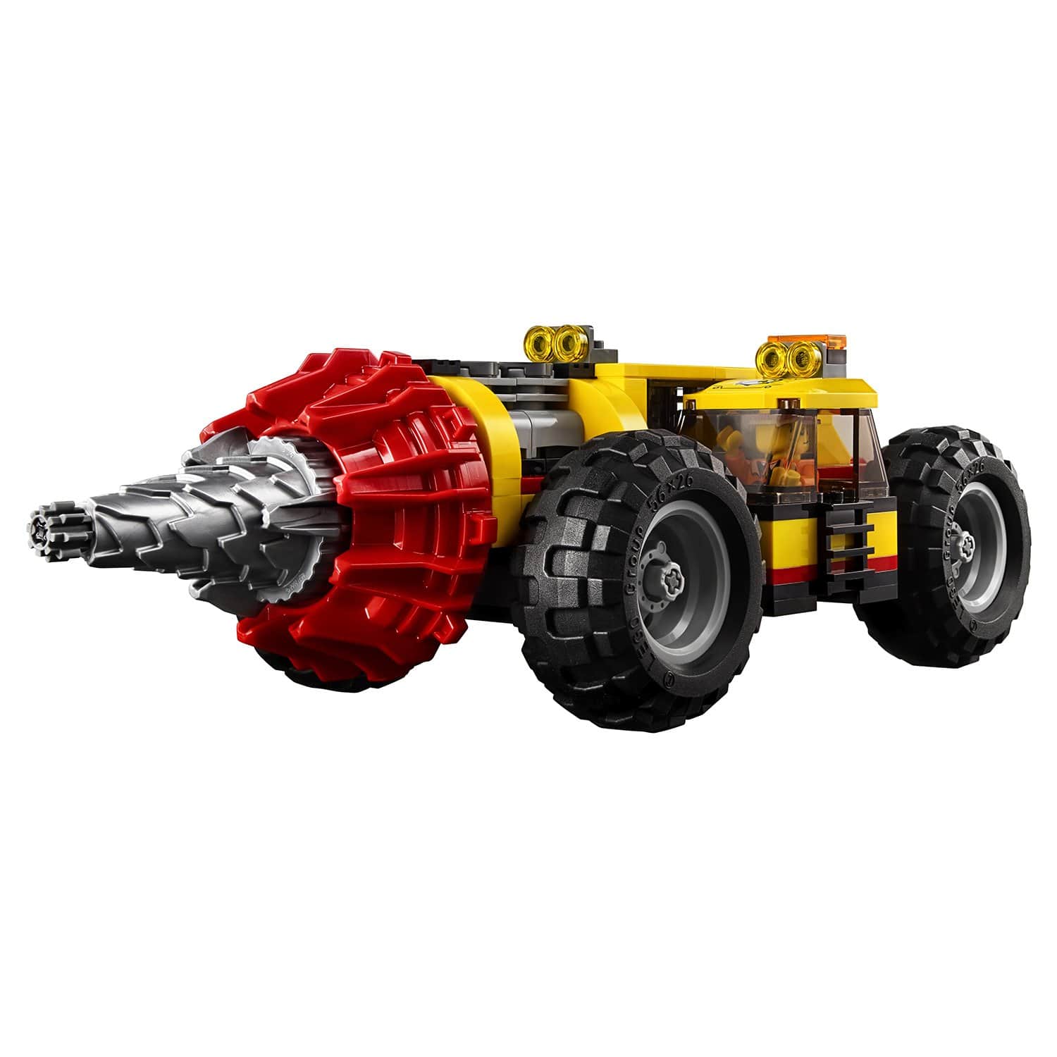 Конструктор LEGO City 60186 Тяжелый бур для горных работ