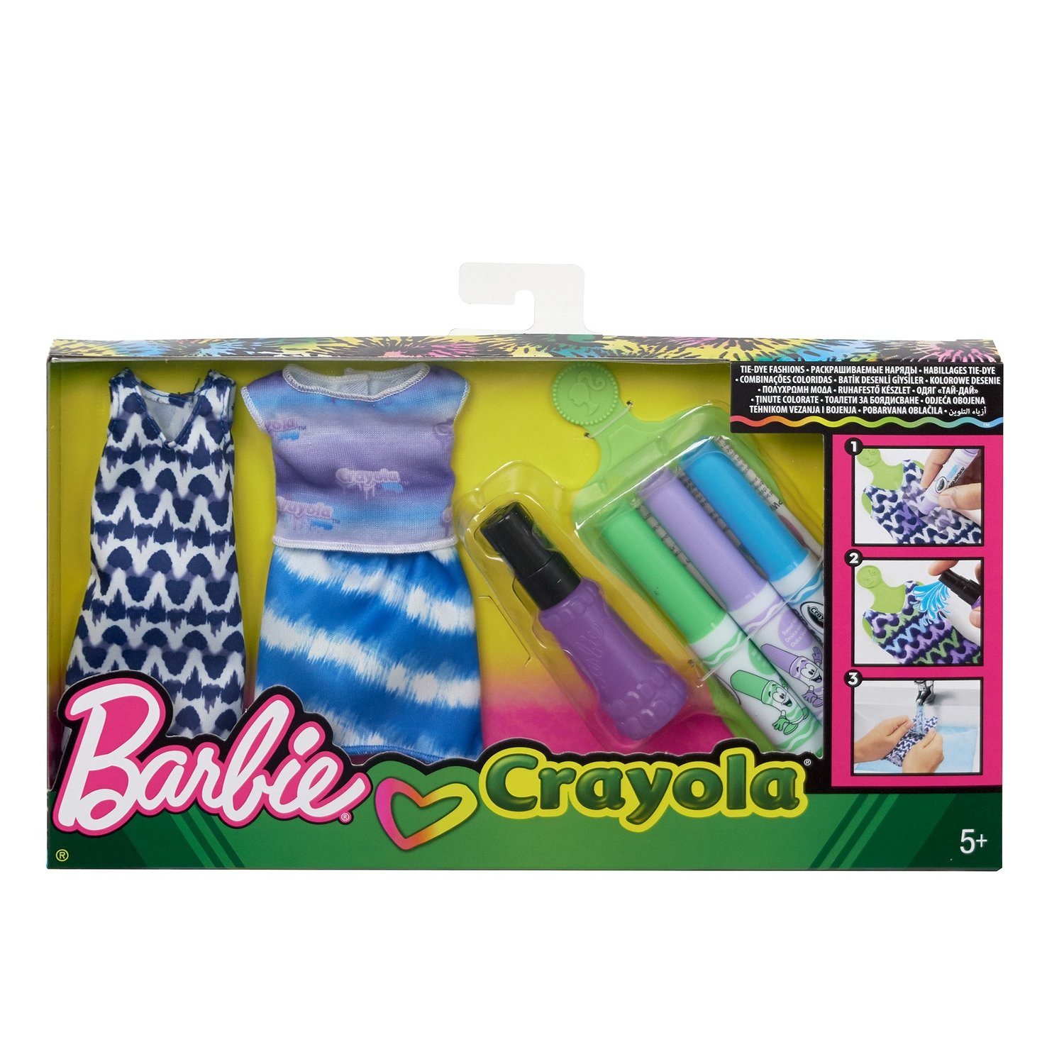 Набор Barbie Crayola сделай моду сам FPW14