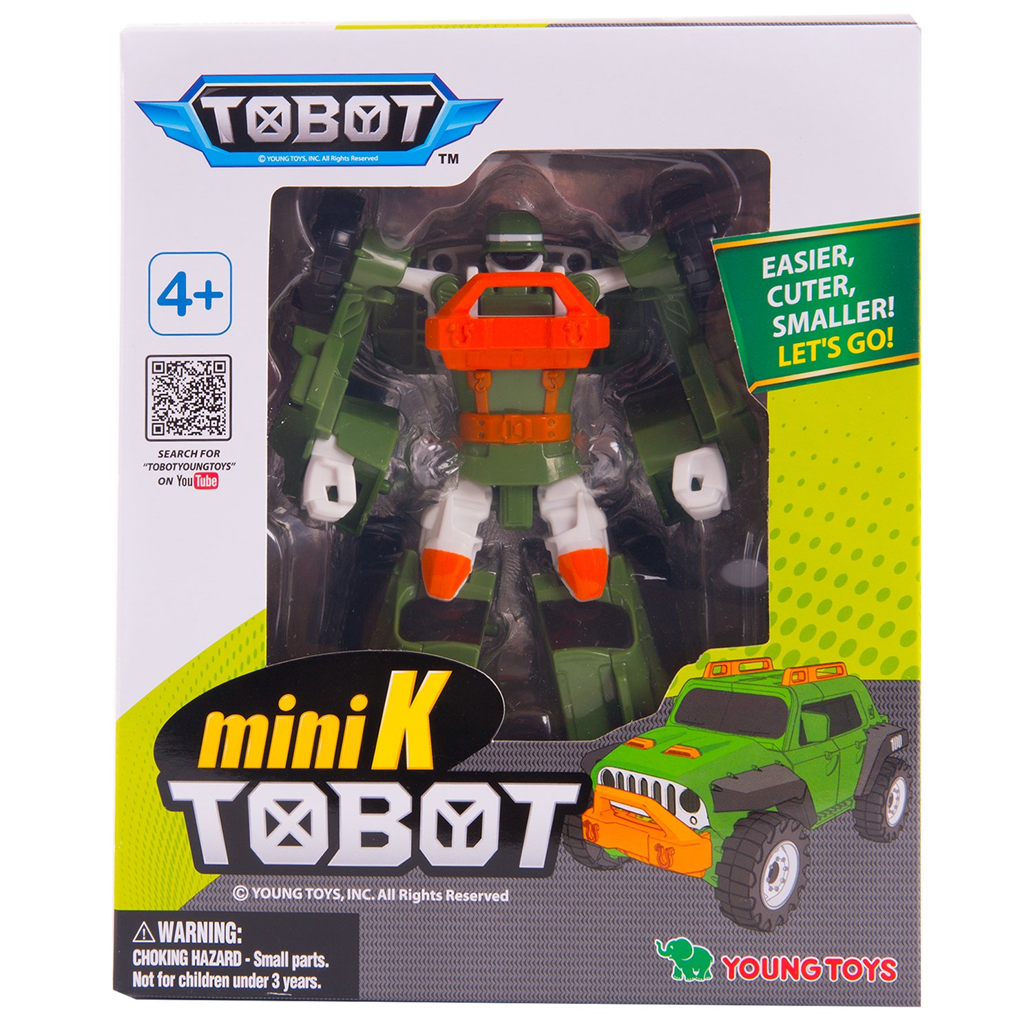 Трансформер YOUNG TOYS Tobot Mini K 301059
