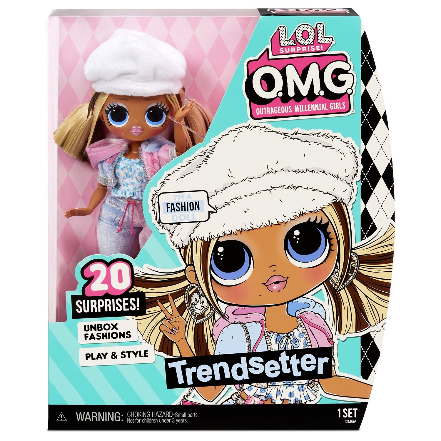 Кукла L.O.L. Surprise! OMG Trendsetter 580430EUC