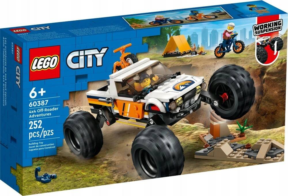 LEGO City 60387 Приключения на внедорожнике