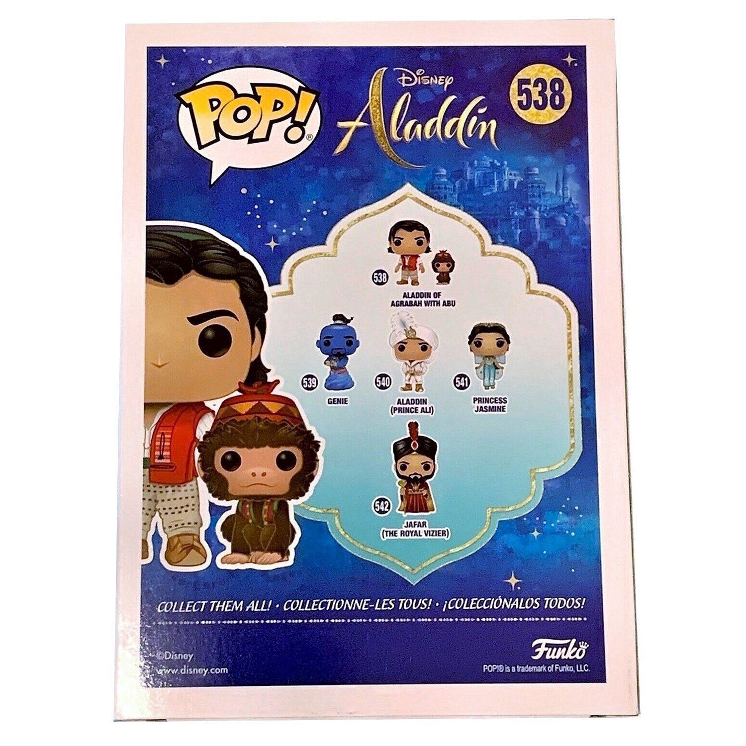 Фигурка Funko Pop vinyl Disney Aladdin Aladdin Abu Fun2060