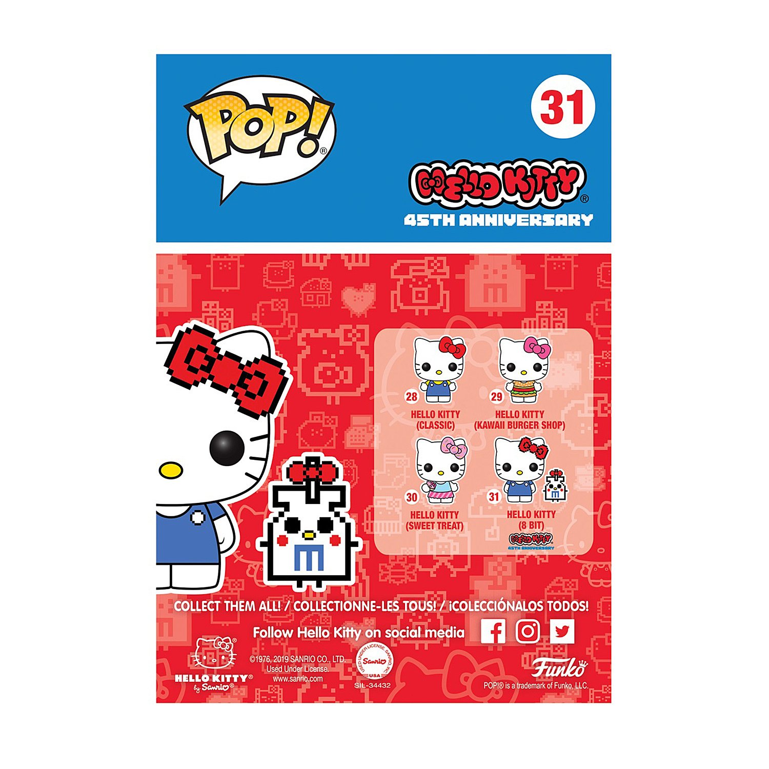 Игрушка Funko Pop Sanrio Hello Kitty Fun2532