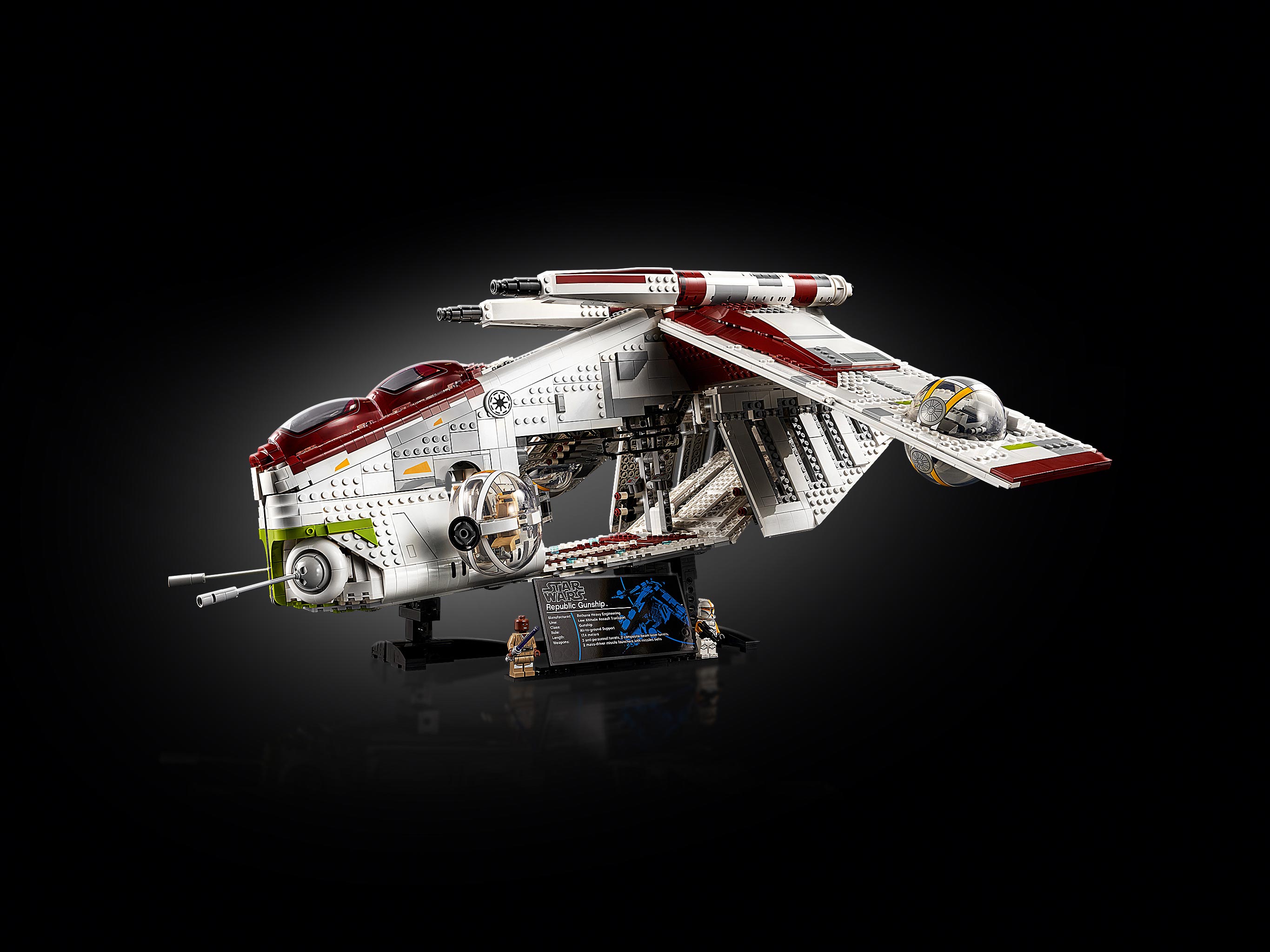 Конструктор LEGO Star Wars 75309  Боевой корабль Республики