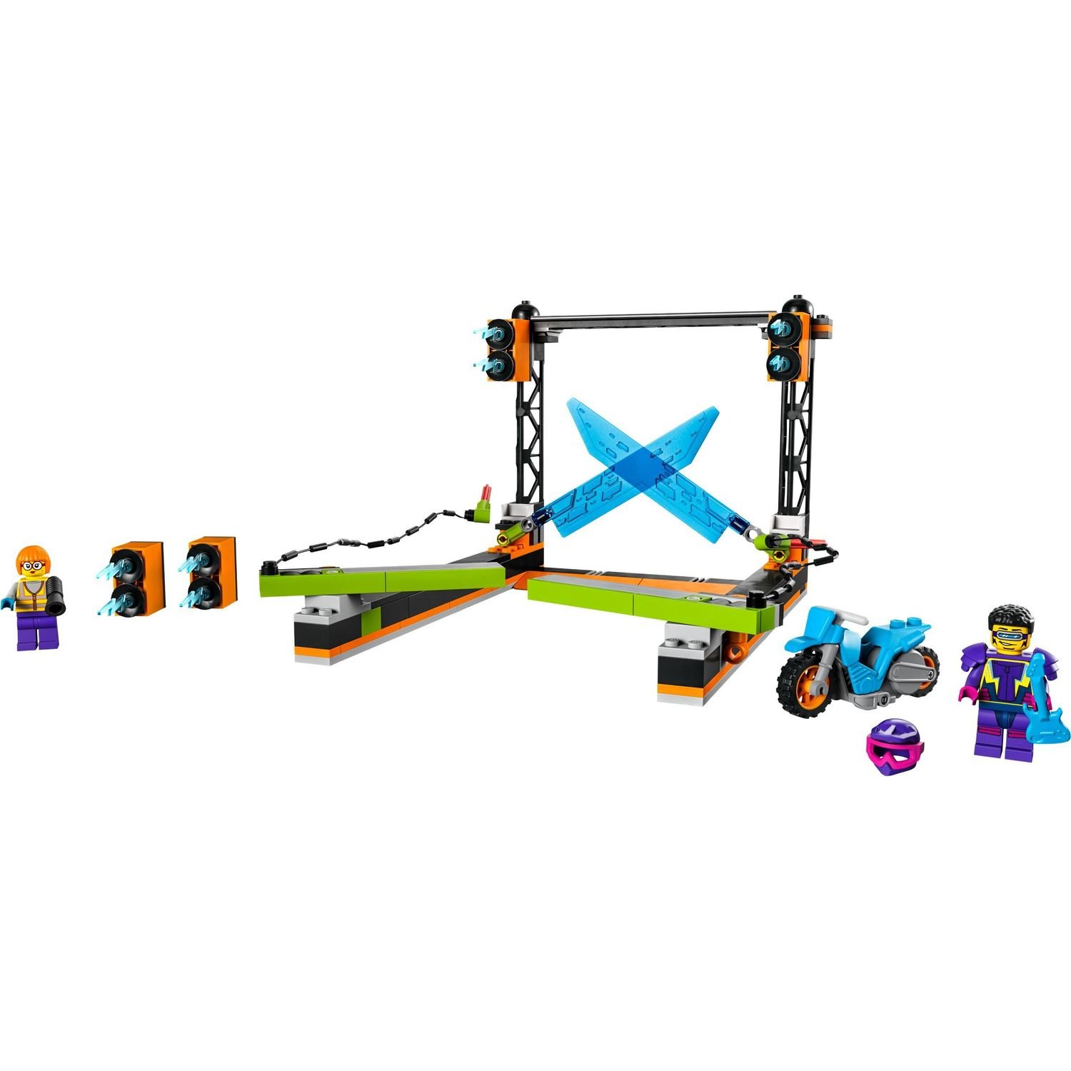 Конструктор Lego City 60342 Испытание трюков с нападением акул в городе