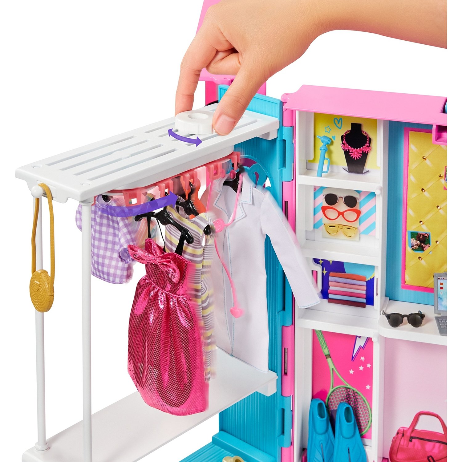 Набор игровой Barbie Игра с модой Гардероб мечты ,GBK10
