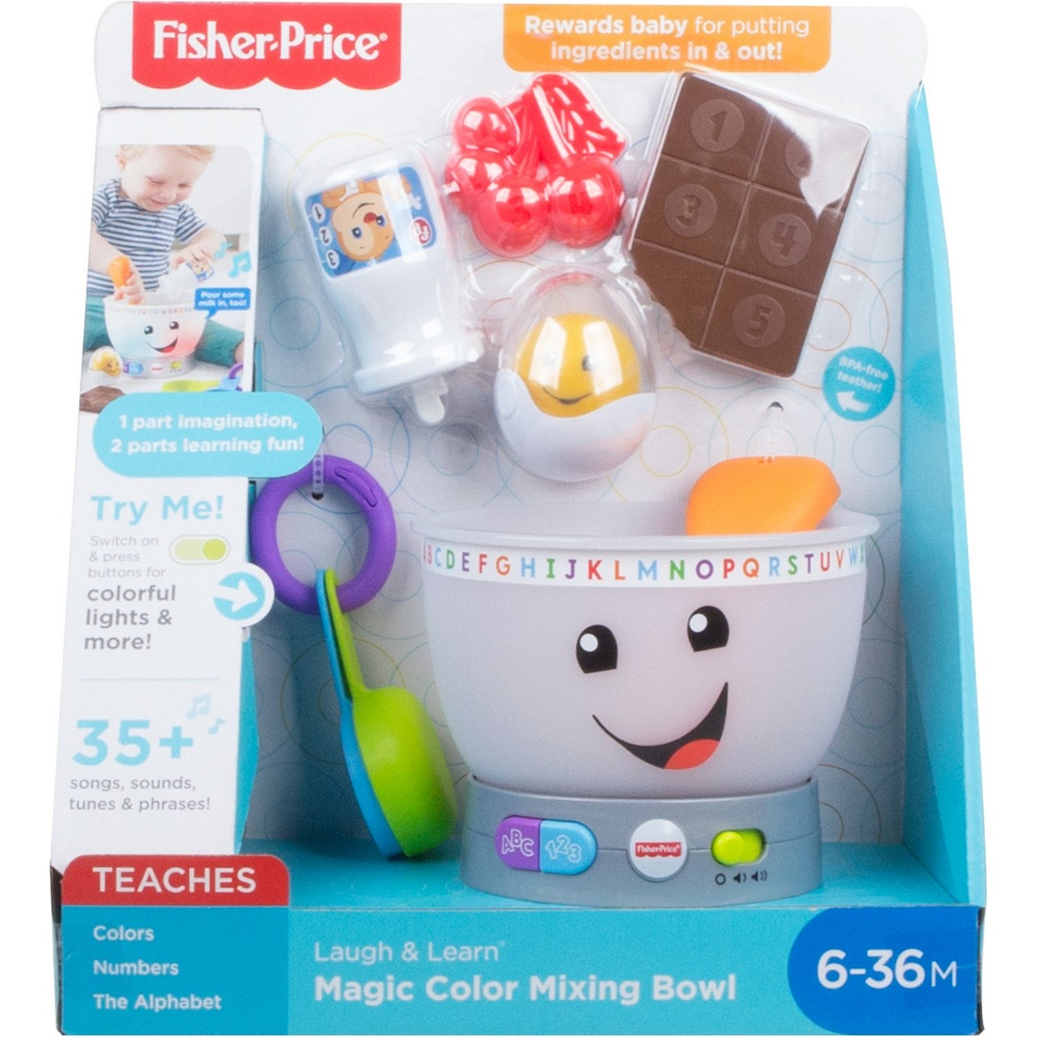 Развивающая игрушка Fisher-Price Кулинарная миска GRH41