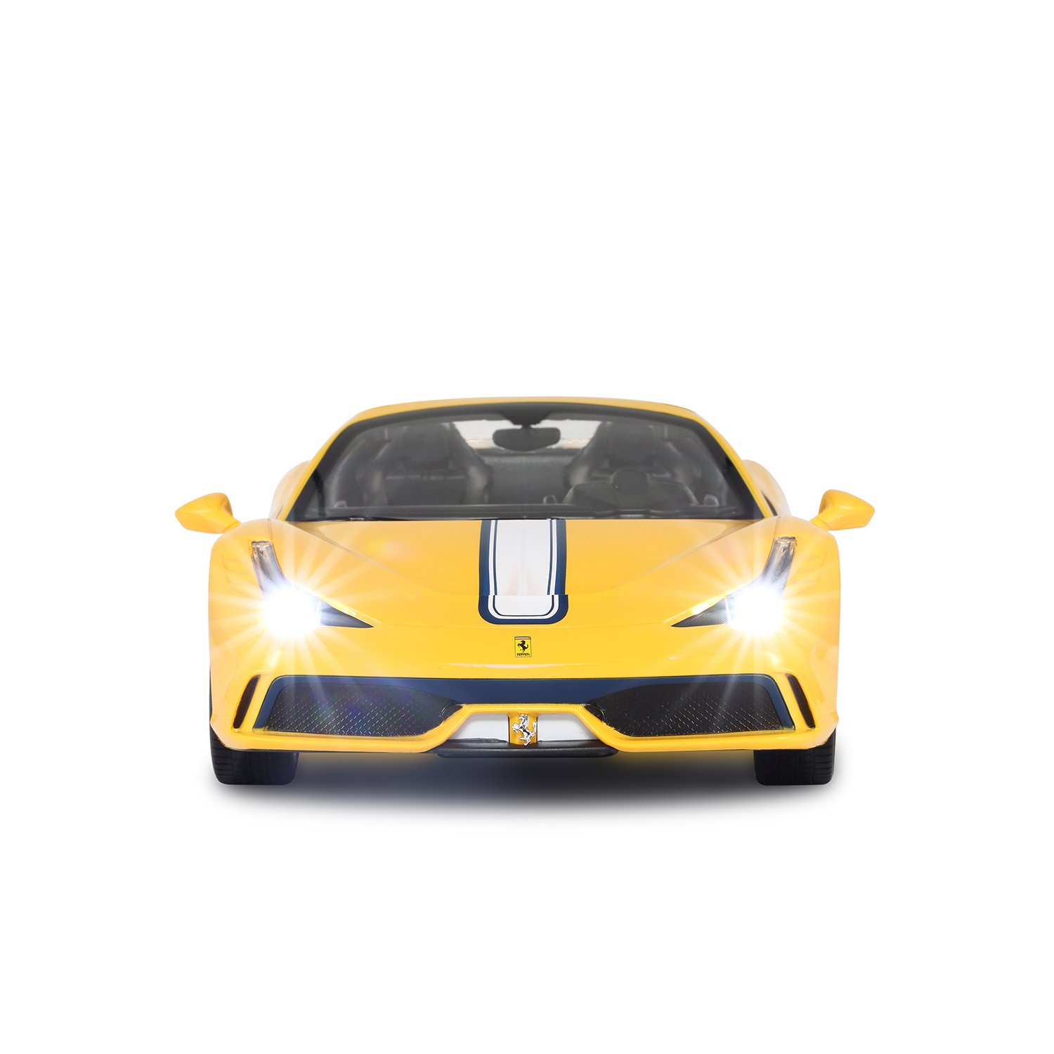 Машина на радиоуправлении Rastar Ferrari 458 1:14 Желтая