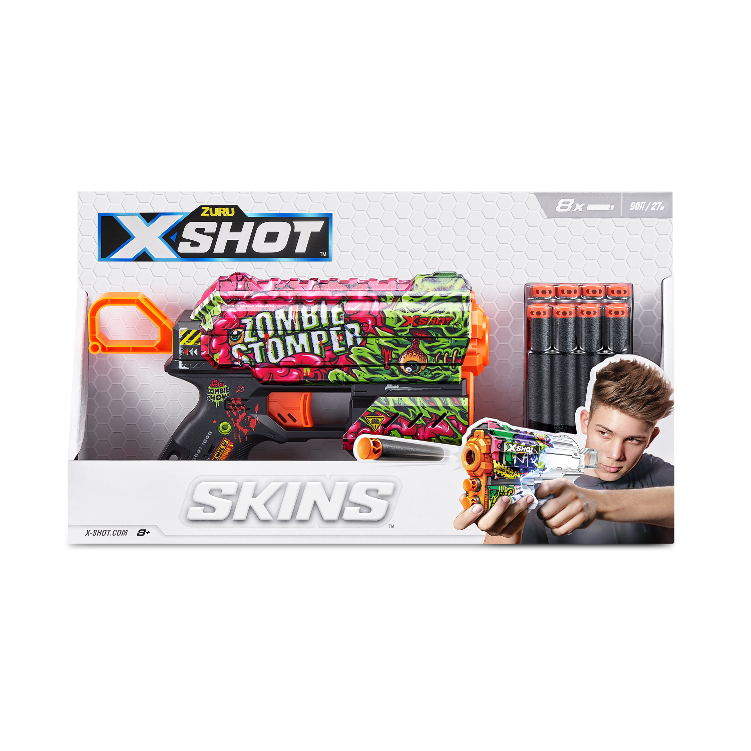 Набор для стрельбы X-SHOT  Скинс флакс Граффити 36516B