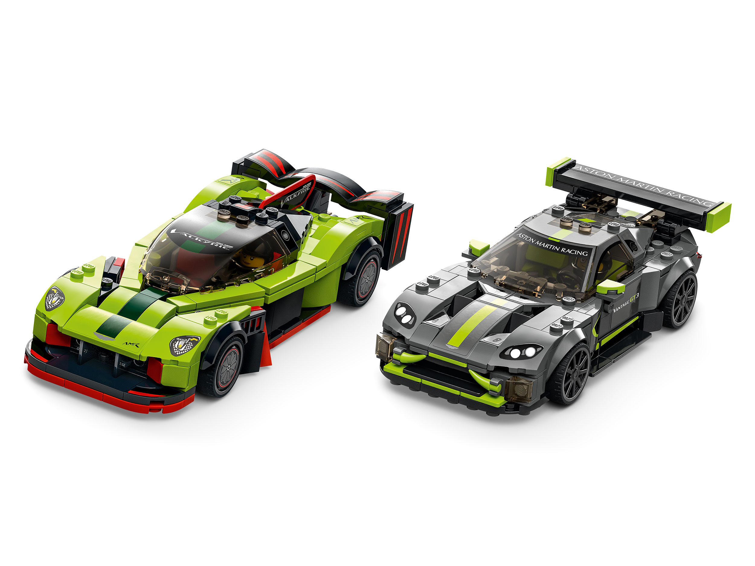 Конструктор LEGO Speed Champions 76910 Aston Martin Valkyrie AMR Pro и Vantage GT3