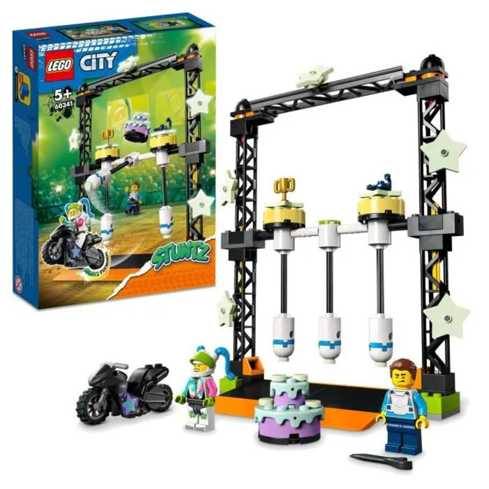 Конструктор Lego City 60341 Городской трюк с нокдауном