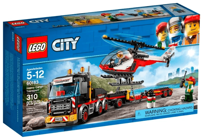Конструктор LEGO City 60183 Тяжёлый грузовой транспорт