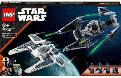 Конструктор Lego Star Wars Mandalorian Fang Fighter vs. TIE Interceptor 75348