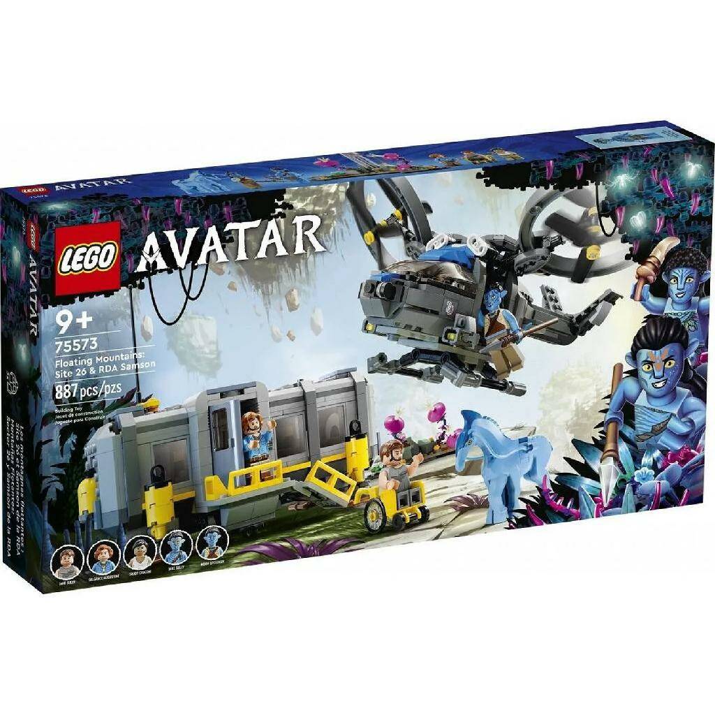 Конструктор LEGO AVATAR 75573 Парящие горы: Зона 26 и RDA