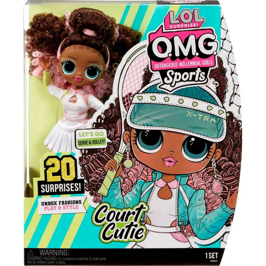 Кукла L.O.L. Surprise OMG Sports Court Cutie, 584247EUC