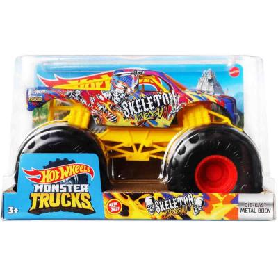 Машинка Hot Wheels Monster Trucks Команда скелетов GTJ46