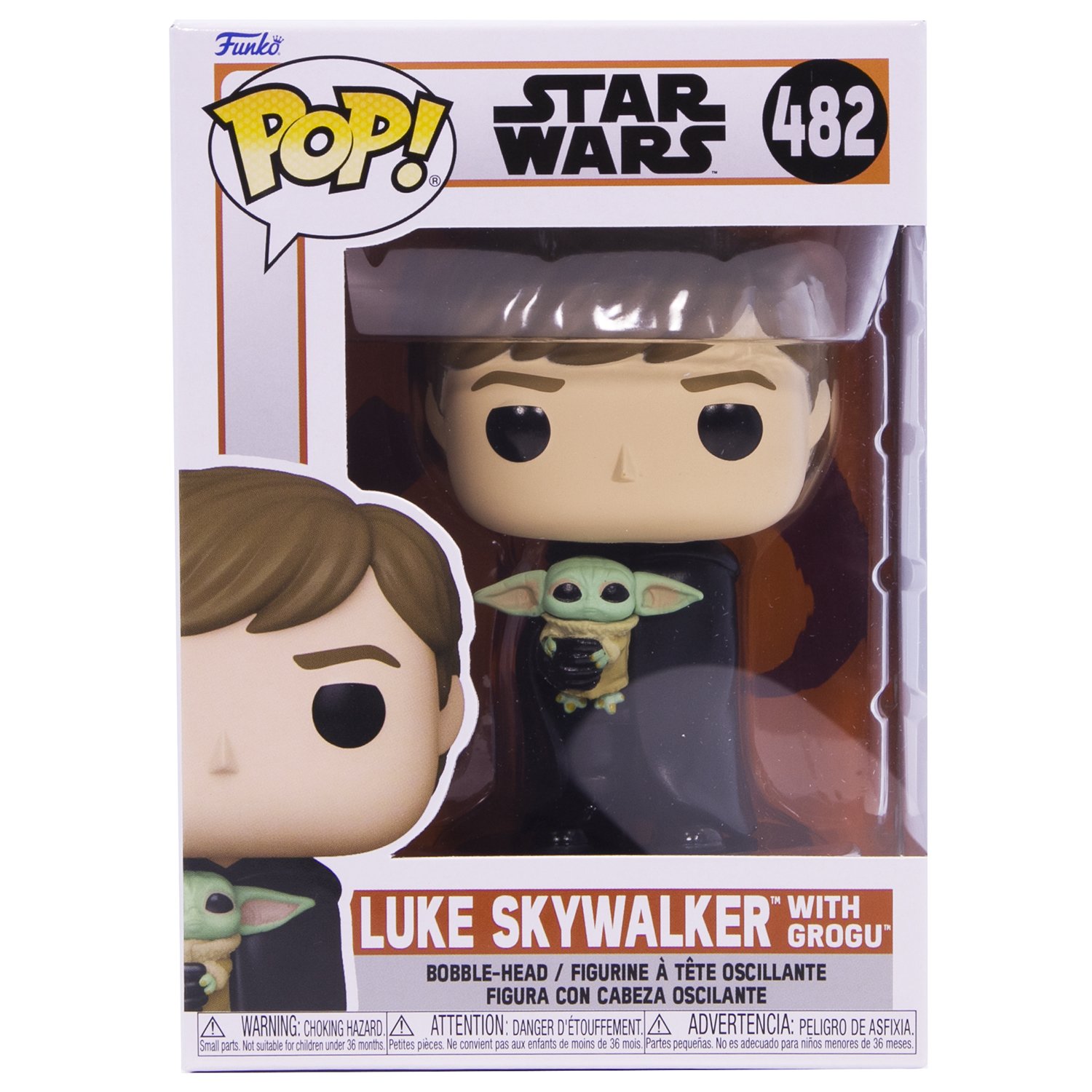 Игрушка Funko Star Wars Mandalorian Luke Skywalker with Grogu 58290 Fun25492008