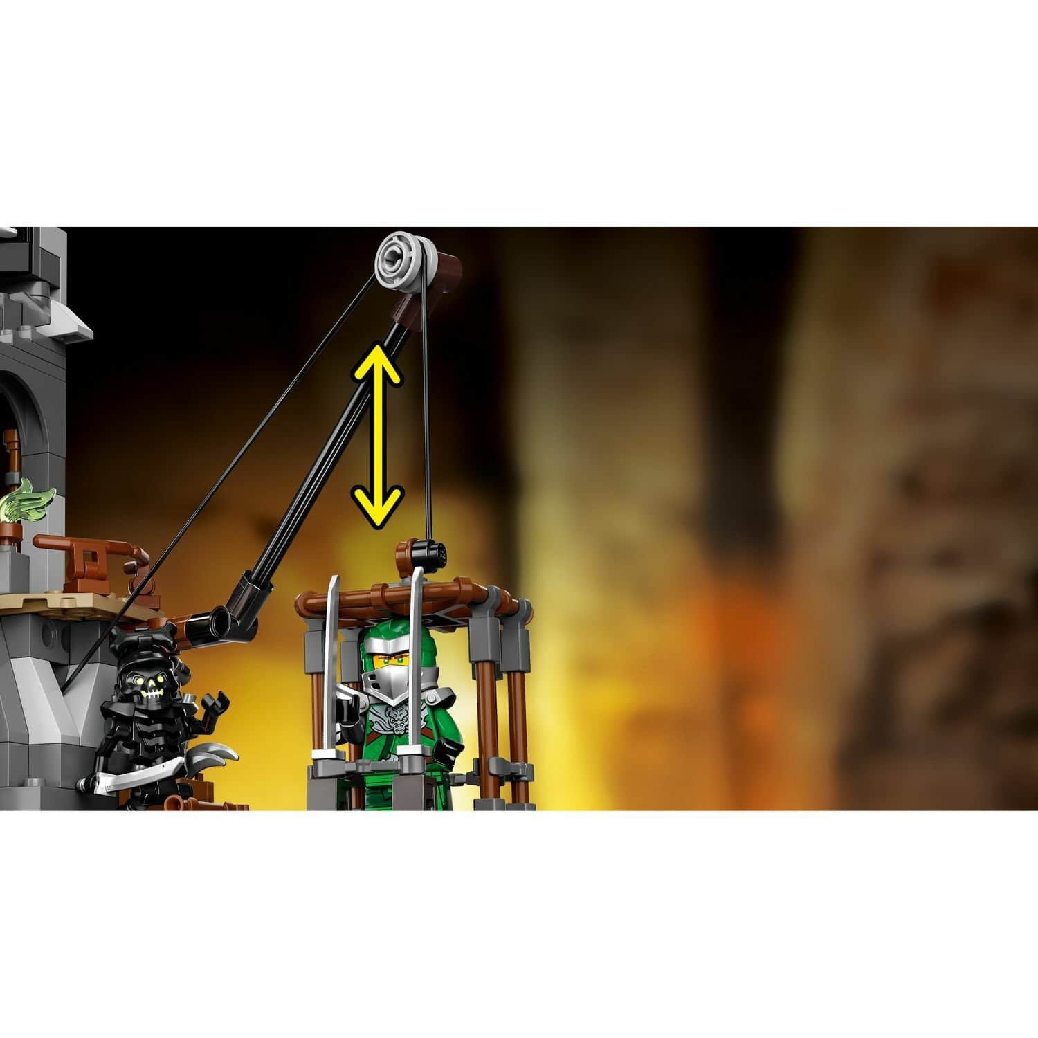 Конструктор LEGO Ninjago 71722 Подземелье колдуна-скелета