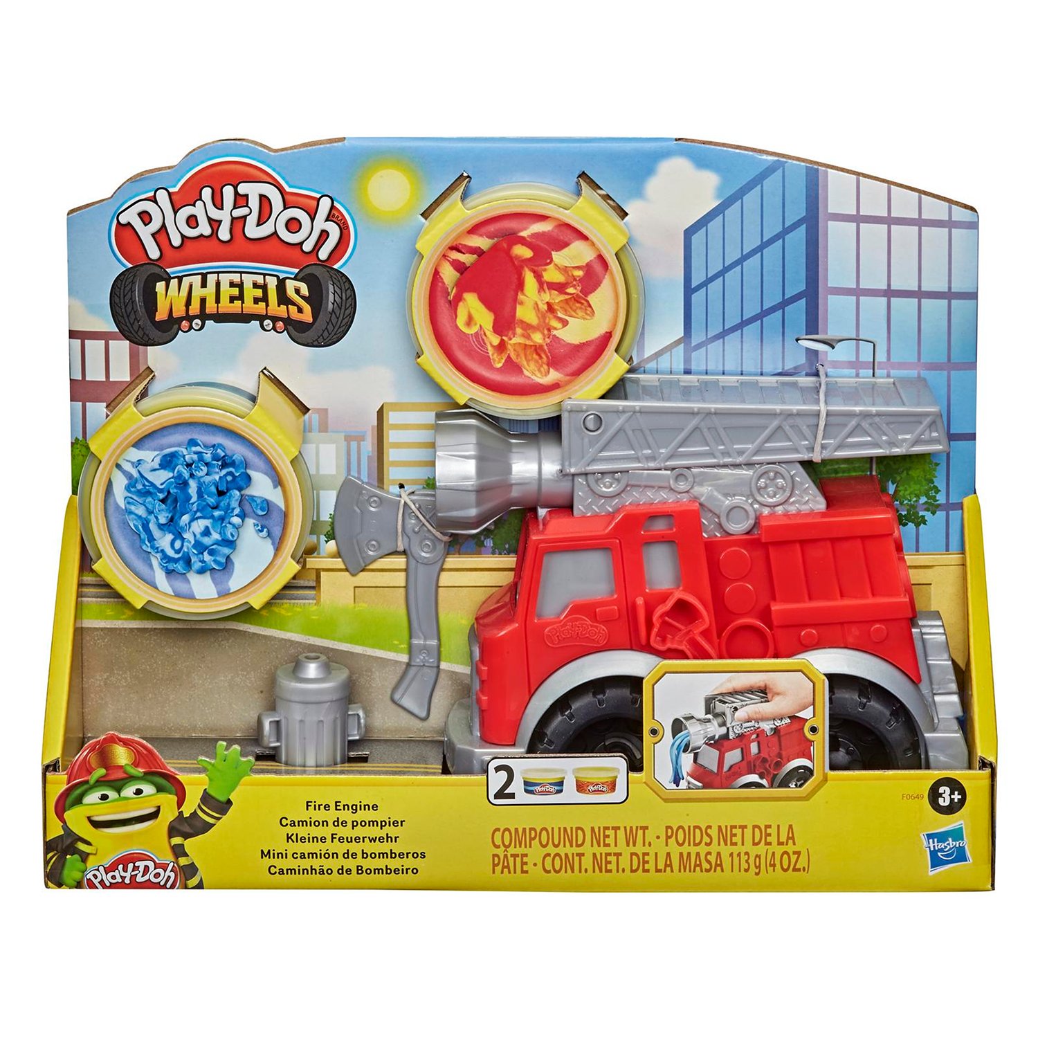 Набор игровой Play-Doh Пожарная машина мини F06495L0