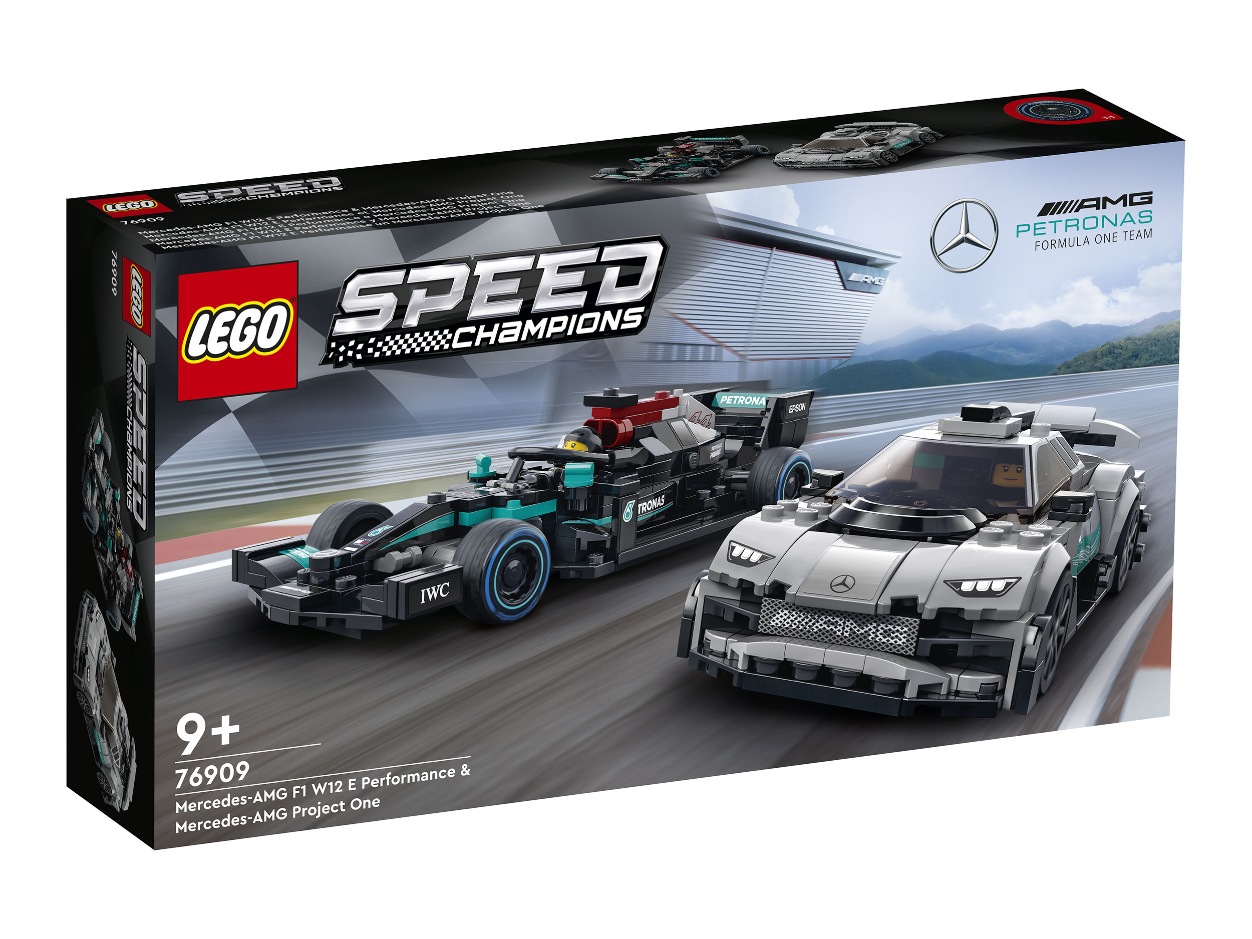 Конструктор LEGO Speed Champions 76909 Модель Mercedes-AMG F1 W12 E