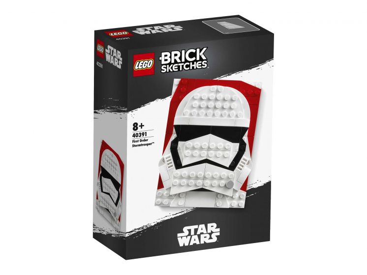 Конструктор LEGO Brick Sketches 40391 Штурмовик Первого ордена