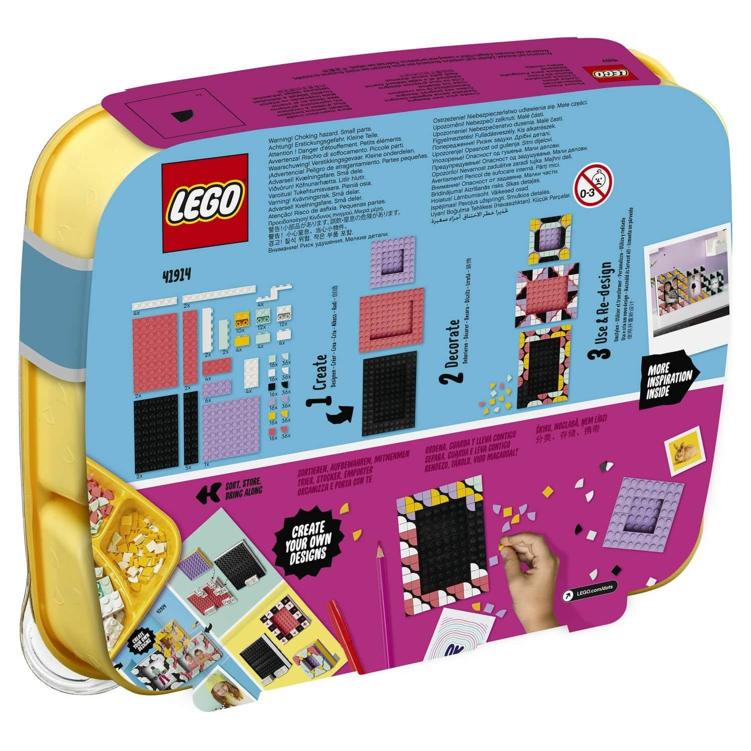 Конструктор LEGO DOTS 41914 Креативные фоторамки