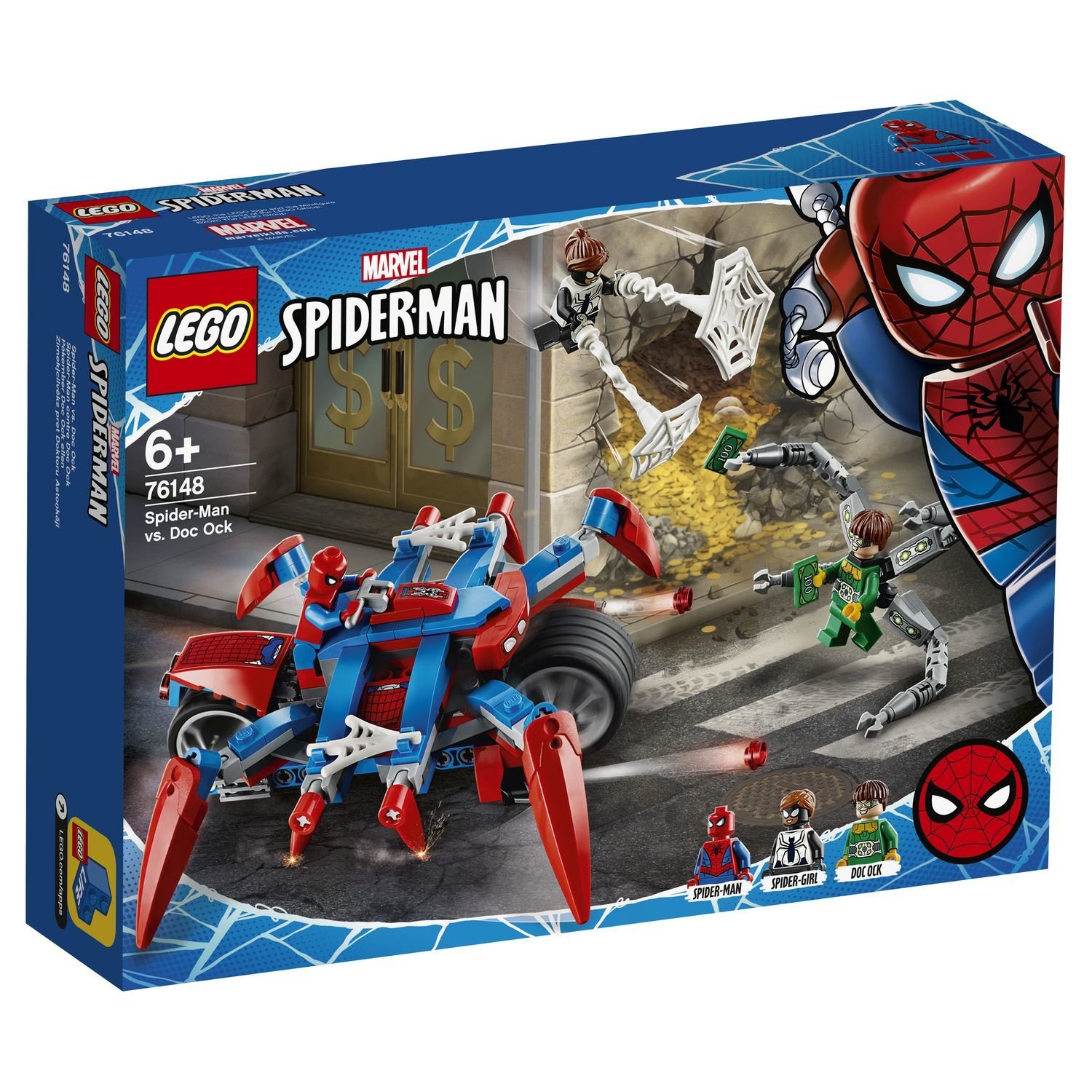 Конструктор LEGO Marvel Super Heroes 76148 Spiderman Человек-Паук против Доктора Осьминога