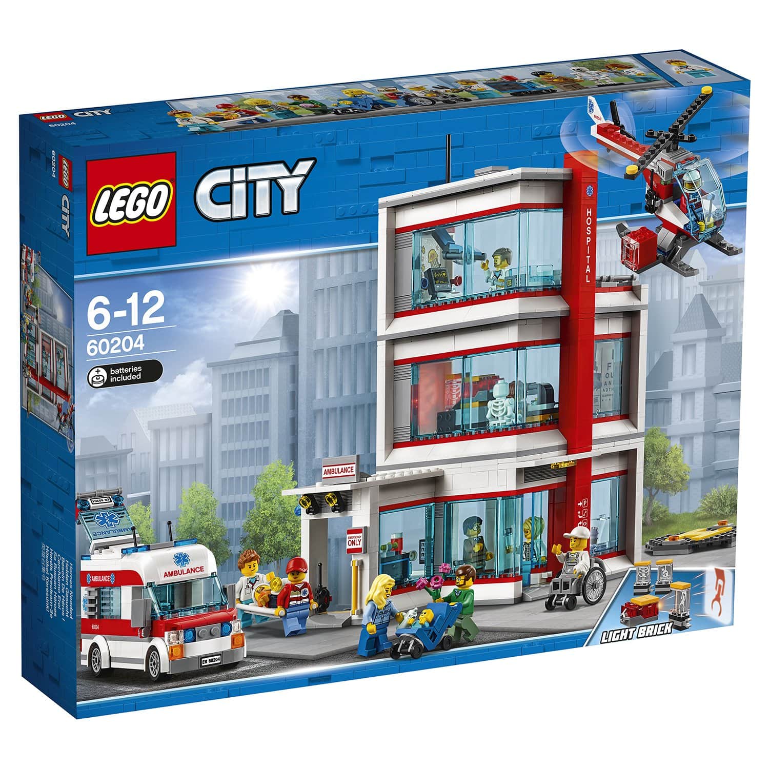 Конструктор LEGO City 60204 Городская больница